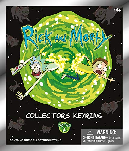 Rick and Morty Series 2 - 3D Foam Collectible Bag Clip in Blind Bag