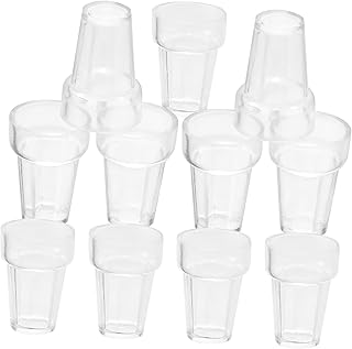 KOMBIUDA 12 Pçs Mini Casa De Bonecas Mini Brinquedo Acessórios Enfeitados Copos De Água Casa De Bonecas Copos De Coquetel Copos De Vinho Casa De Bonecas Mini Copos De Água Casa De Boneca