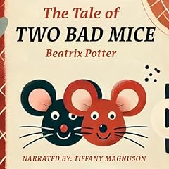 Diseño de la portada del título The Tale of Two Bad Mice