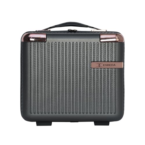 Image of ESBEDA Makeup Vanity Bag Hard Shell Vanity Cases For Women Portable Water Proof Cosmetic Travel Case, Toiletry Case With Zipper Cosmetic Bag, Hand Luggage Cosmetic Case