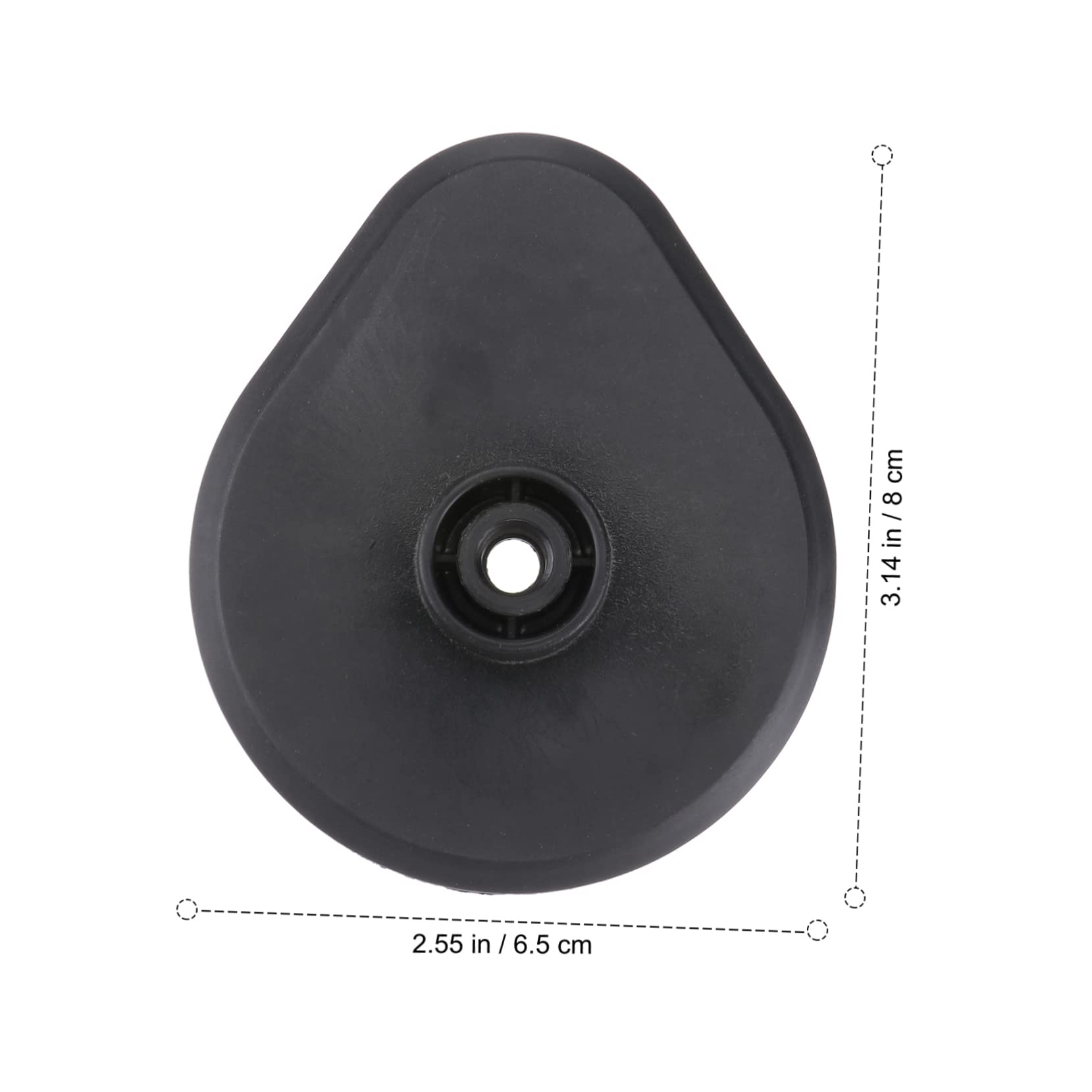 WOFASHPURET 4pcs Cleaning Machine Brush Head Steam Scrubber Magnetic Vacuum Cleaning Brushes for Household Use Washing Brush Multi-Functional Household Cleaning Machine Plastic Black