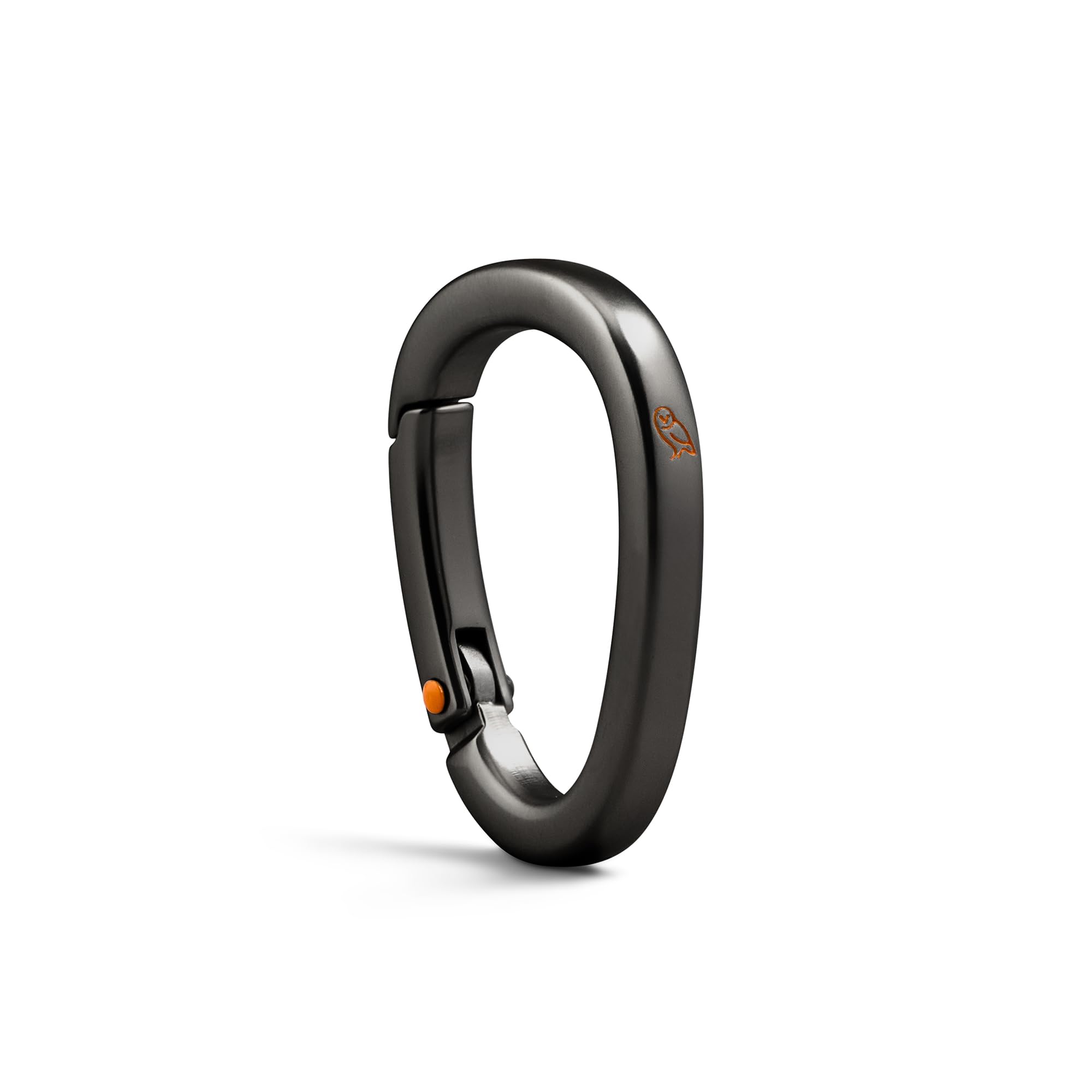 Bellroy Carabiner Trio – Set Da 3 Moschettoni Ultra Leggeri, Dimensioni 35x30x5 Mm, Colori: Nero Opaco, Grigio Lucido E Argento Spazzolato