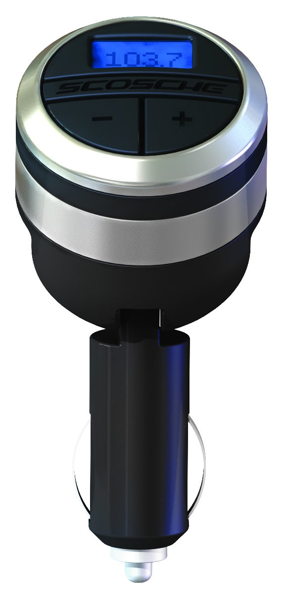 Scosche FMTD1 transmetteur FM Noir - Transmetteurs FM (LCD)