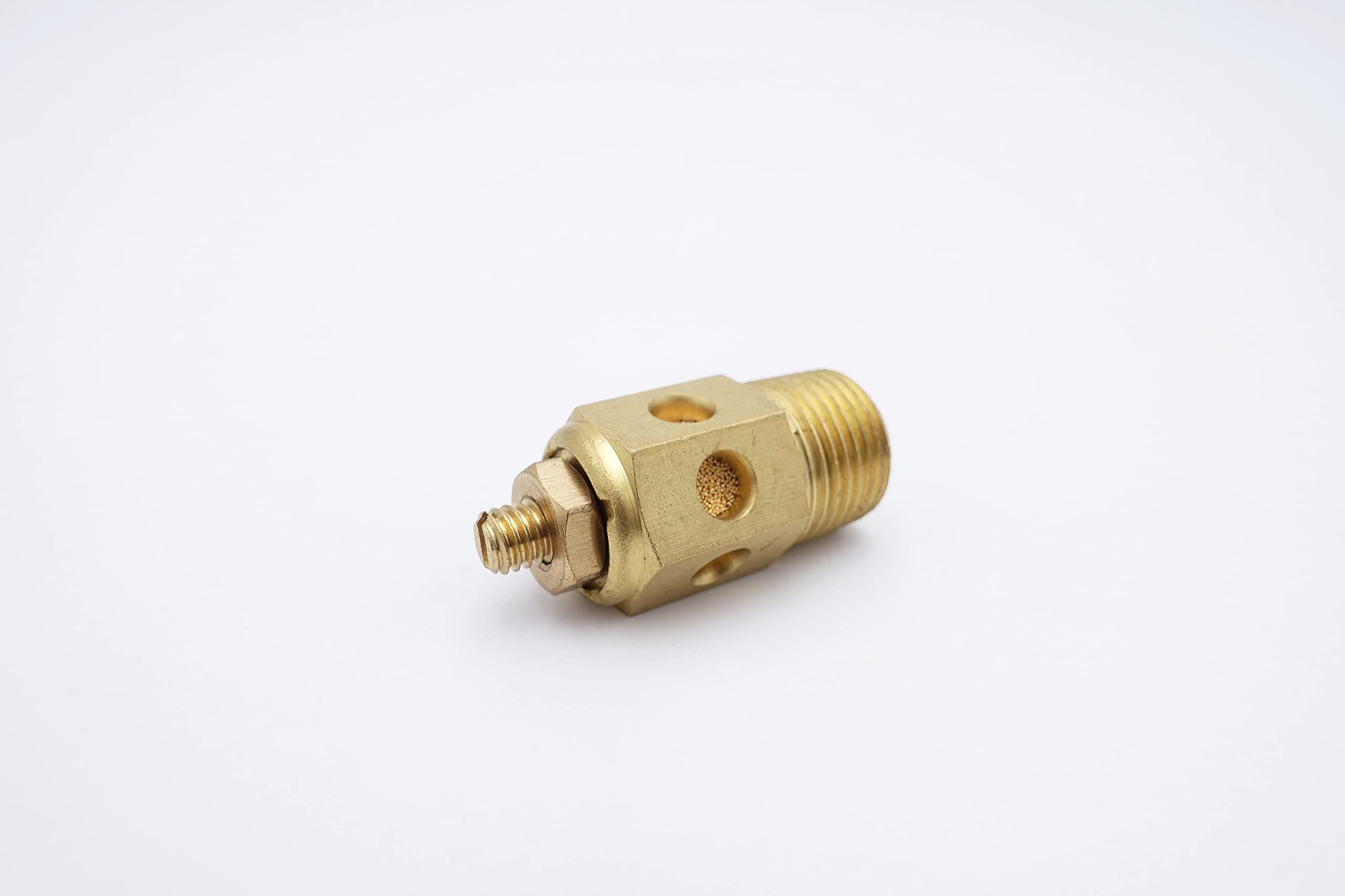 Pneumatic Muffler, Exhaust Muffling Throttle Filter 3/8" Male NPT — Amazon image 2