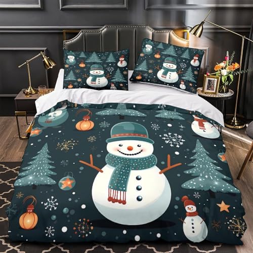 Housse de couette Super King ultra douce avec motif 3D tropical durable - 2