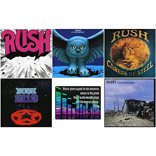 Rush: The Early Years Collection - 5 Studio Albums (Rush / Fly By Night / Caress of Steel / 2112 / A...