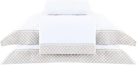 Jogo de Cama Percal 180 Fios Buddemeyer Percalle Palazzio 100% Algodão Penteado