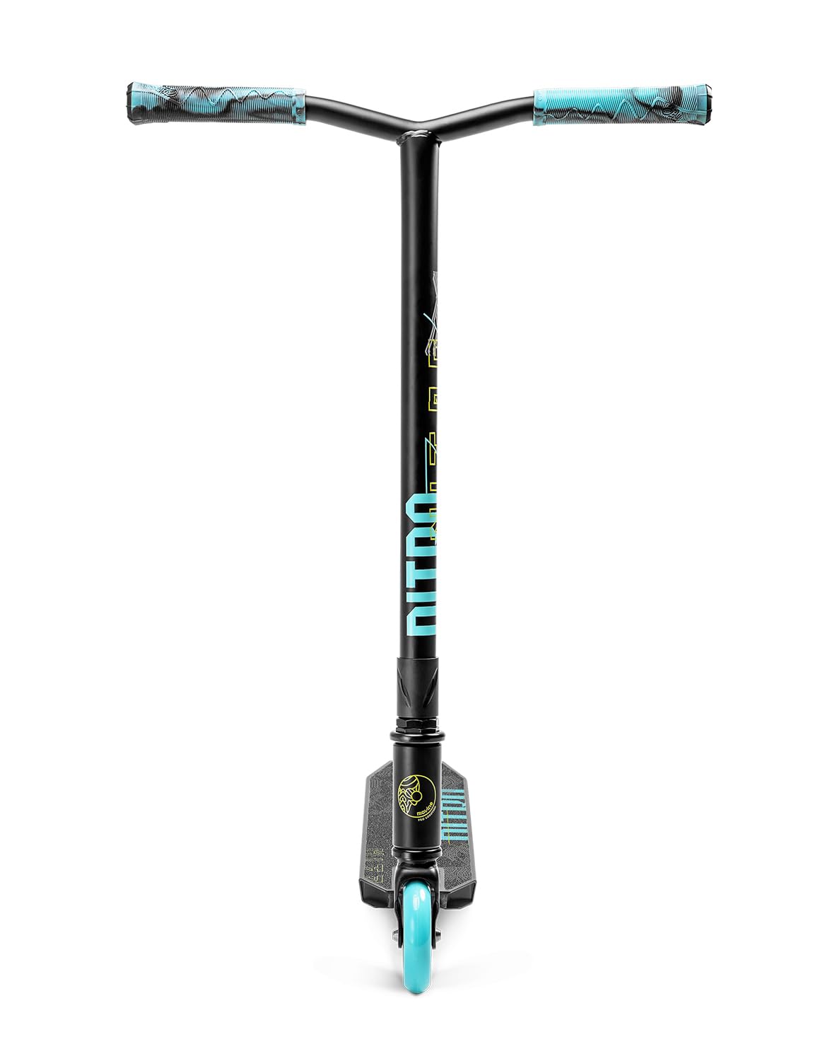 Monopattino Freestyle Movino | Cuscinetti ABEC 9 | Monopattino per bambini resistente alle acrobazie | Pro Stunt Scooter | Ruote da 100 mm | Peso 3,3 kg | Alluminio 6061