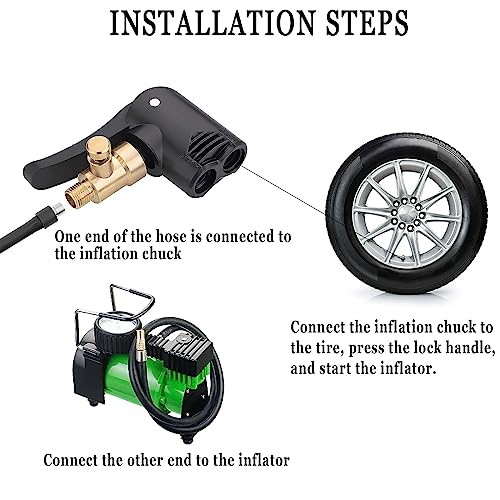 2 Stück Adapter Französisches Ventil, Adapter Französisches Ventil auf Auto, Sclaverandventil Adapter, Fahrradventil, Fahrradventil Adapter, Autoventil Adapter, für Autos, Fahrräder, Motorräder