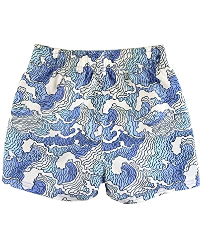 RUGGEDBUTTS Boys UPF50+ Sun Protection Fruits & Florals Swim Trunks3