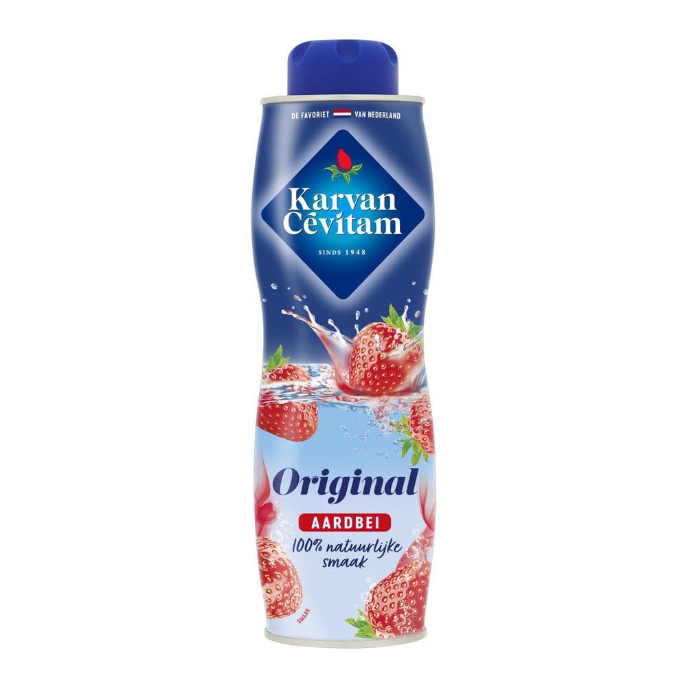 Karvan Cevitam - Original Aardbei - 6 x 60 cl - Voordeelverpakking