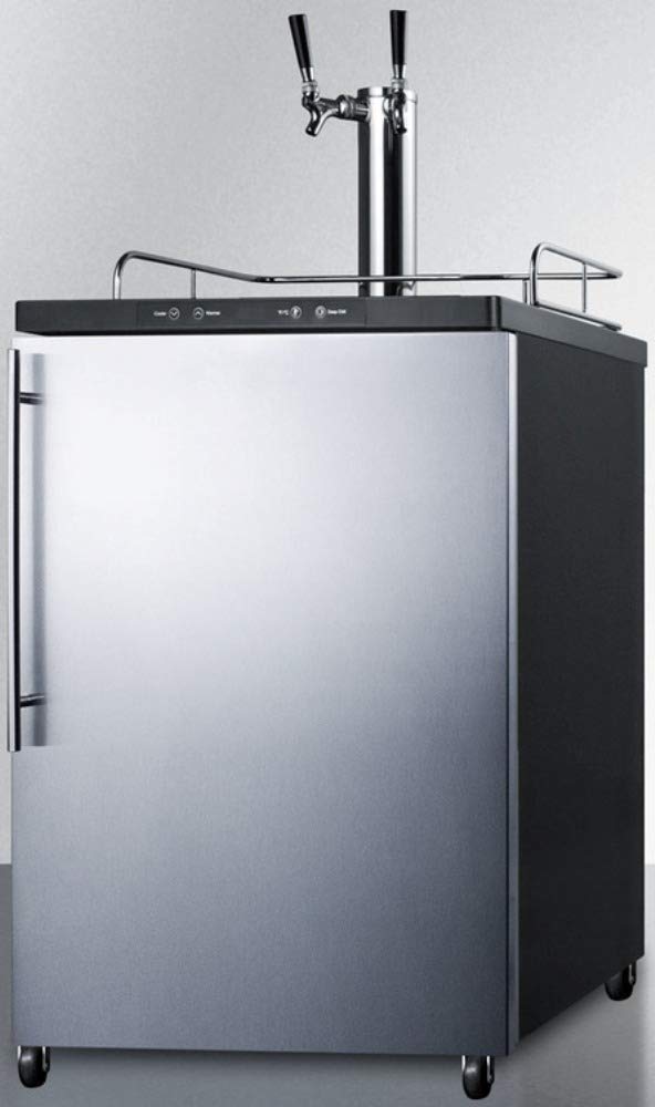 Summit Sbc635msshvtwin Wine Dispenser, Stainless-Steel on Fridge.com - View 2