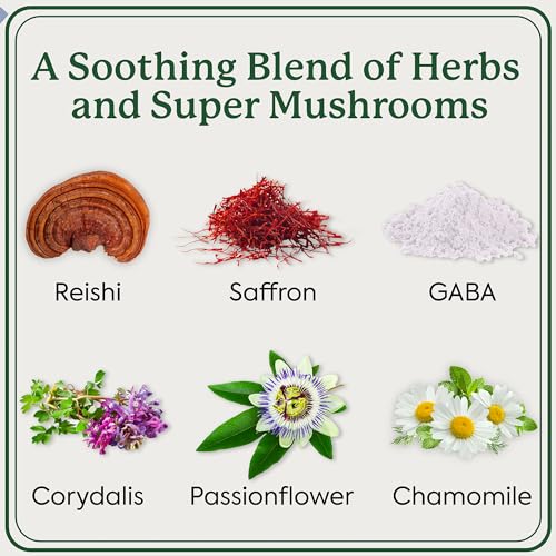 Plant People WonderSleep Mushroom Gummies Supplement for Sleep and Relaxation with Reishi Super Mushrooms, Wild Elderberry Flavor, No Sugar (60 Count) - Thumbnail 4