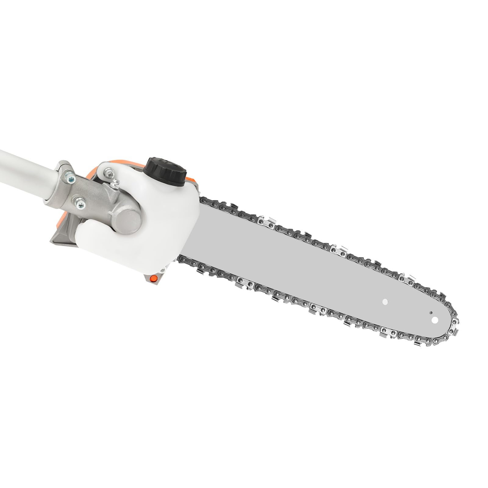 43CC 1250W Largo Sierra de podar 2,4 – 3,5 m de largo tallo motosierra 1.7HP con motor de gasolina de dos tiempos enfriado por aire de 12 pulgadas de longitud de la hoja de sierra para podar