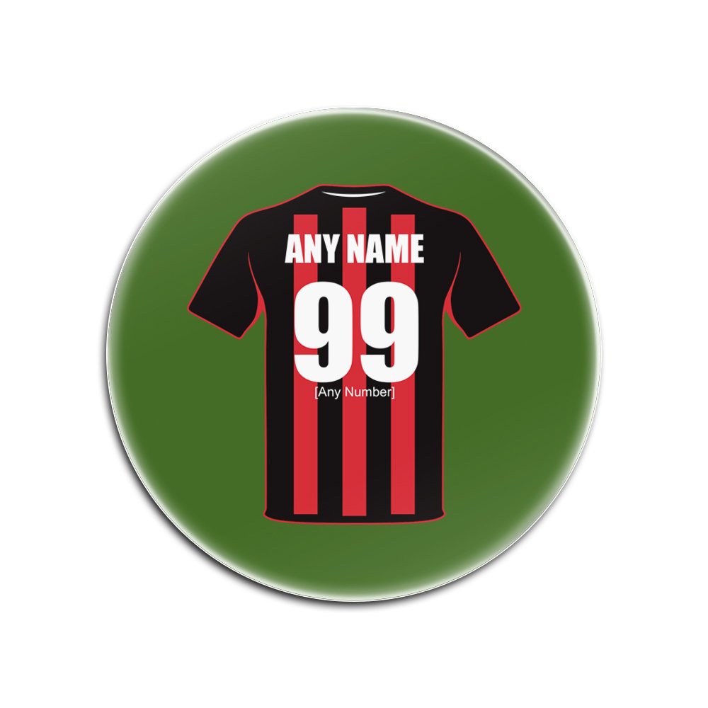 Dessous de verre AFC Bournemouth lot de 4 en carton brillant personnalisables vert