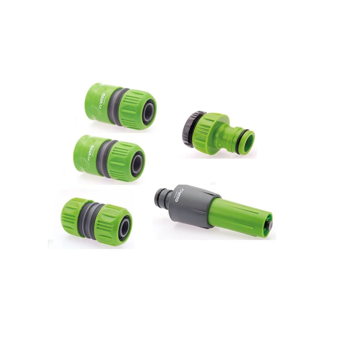 KIT IRRIGAZIONE 5 PEZZI DIAMETRO 25-1" VITO GARDEN LANCIA MULTIJET + NASTRO RUBINETTO + 2 RACCORDO