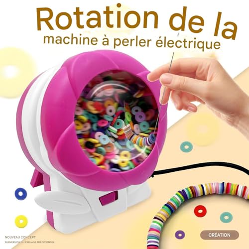 Tourne perles électrique contre la fatigue visuelle : créez vos bracelets automatiquement - 6