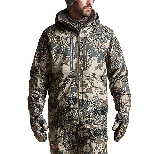 SITKA Gear Men's Blizzard Aerolite Waterproof Hunting Parka, Optifade Open Country, X-Large