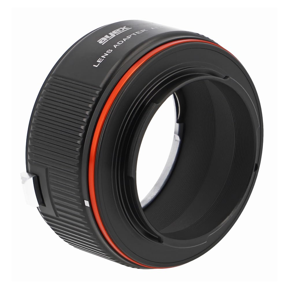 ayex Adattatore F-E compatibile con obiettivi Nikon F AI AI-S AF-D compatibile con fotocamere Sony Alpha E-Mount