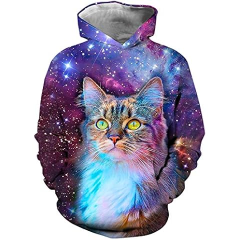 PADOLA Niños Sudaderas 3D Impresión Hoodies con Capucha Cover