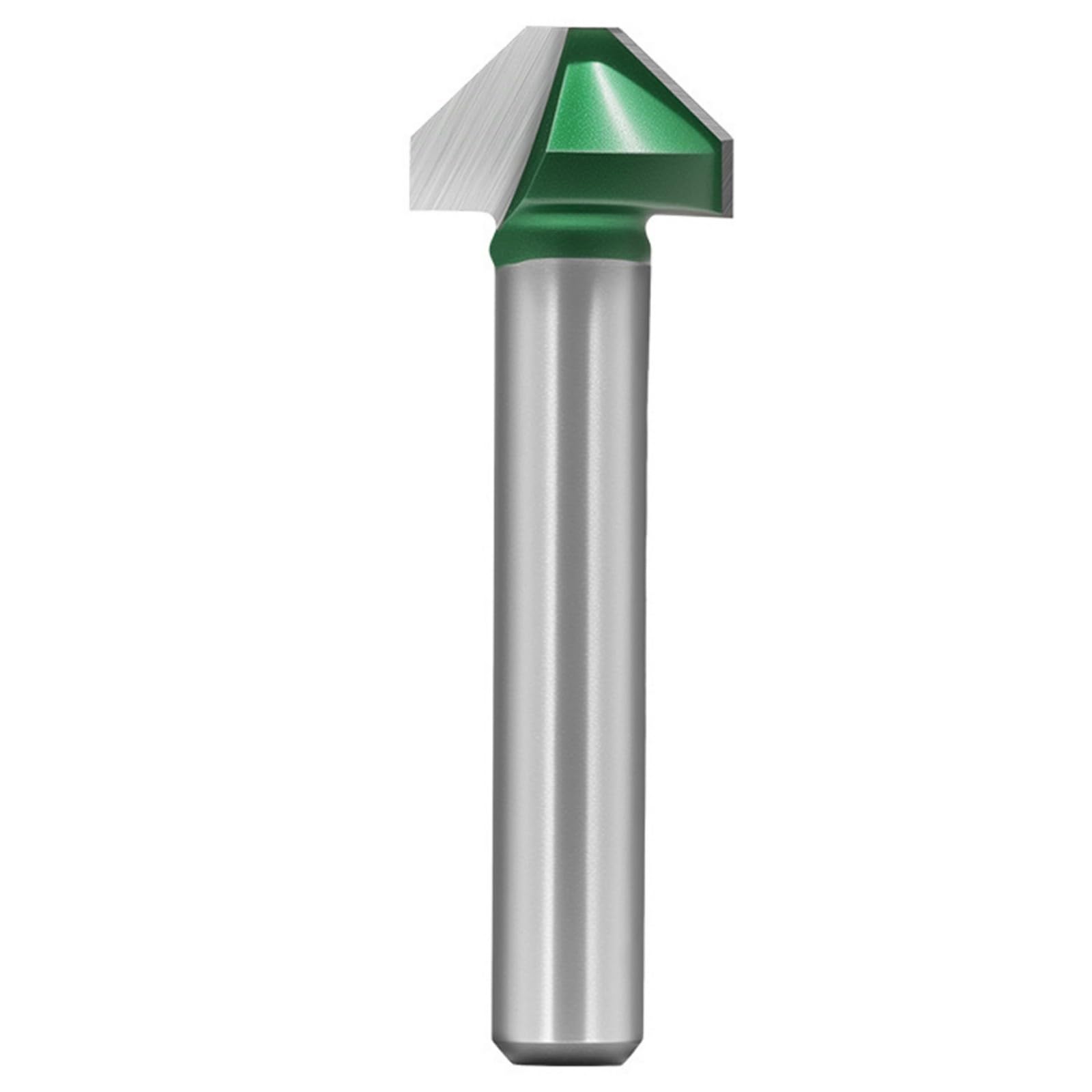 1 / 4inch / 6mm / 8mm Shank Metal Mill Bit 90 Degree V Type Chamfering Quick Changing Shank Woodworking Accessories Wood Trimmer Milling Bit