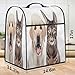 Kitchen Aid Mixer Cover Compatible with 6-8 Quart, Animal Dog Cat Stand Mixer Cover with 4 Pockets Washable Applicance Dust Cover Fits All Tilt Head & Bowl Lift Models, Easy Cleaning,A-172