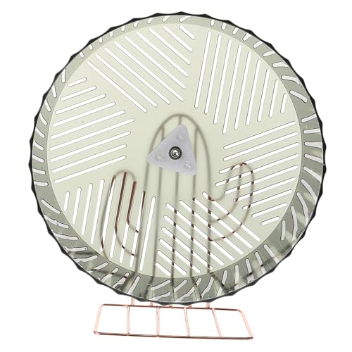Totority Exercising Hamster Wheel for Pets Quiet Compact Hedgehog Wheel with Stand for Squirrels Dwarf Hamsters and Chinchillas Enhances Joy and Health Cages
