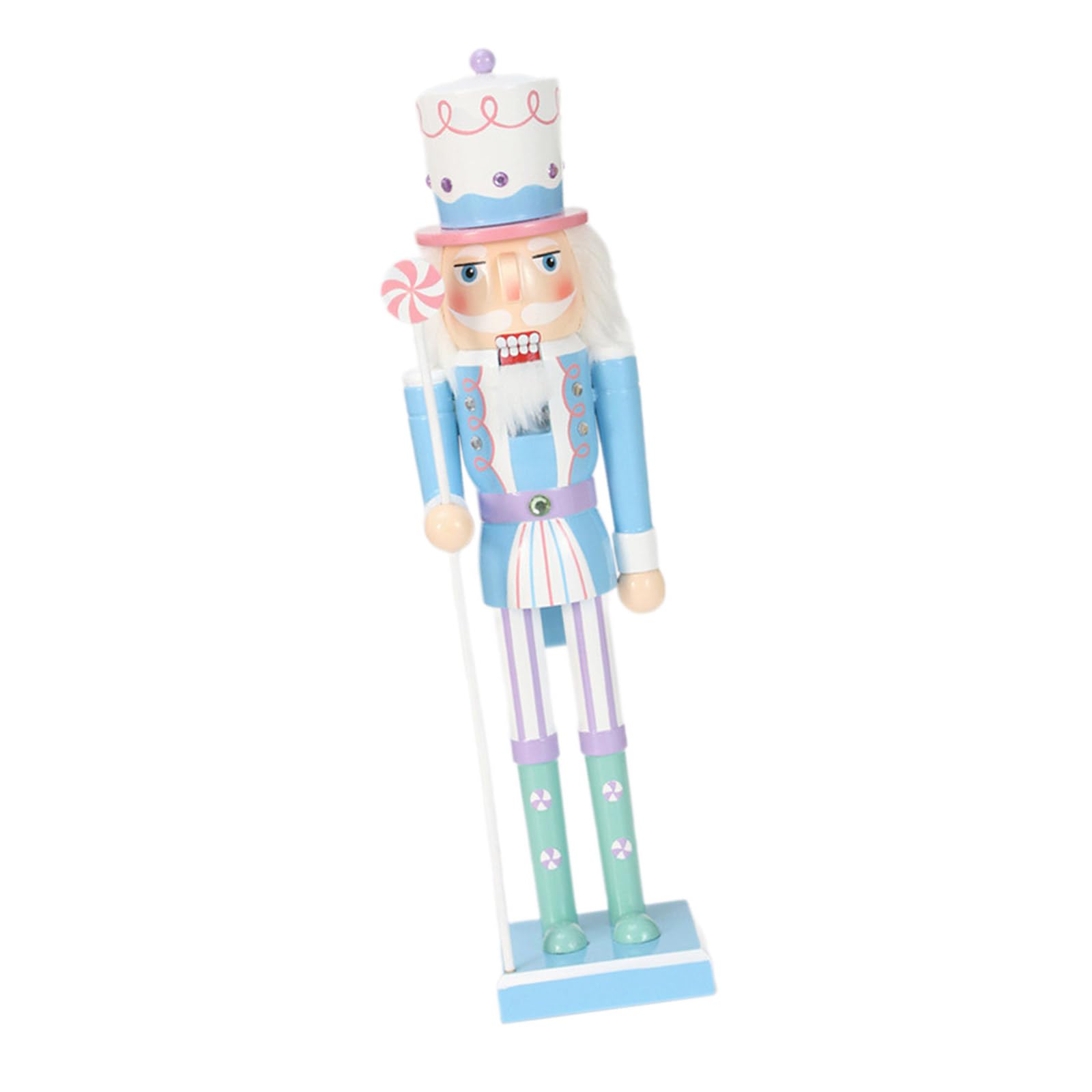 Tsophreniq Festival Nutcrackers Statue in Candy Theme Artisanal 50CM Nutcrackers Series Figurine Decoration for Party Series Decoration