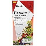 supplã  ment Floradix Floravital Iron + Herbs Liquid Extract Formula 23 fl.oz