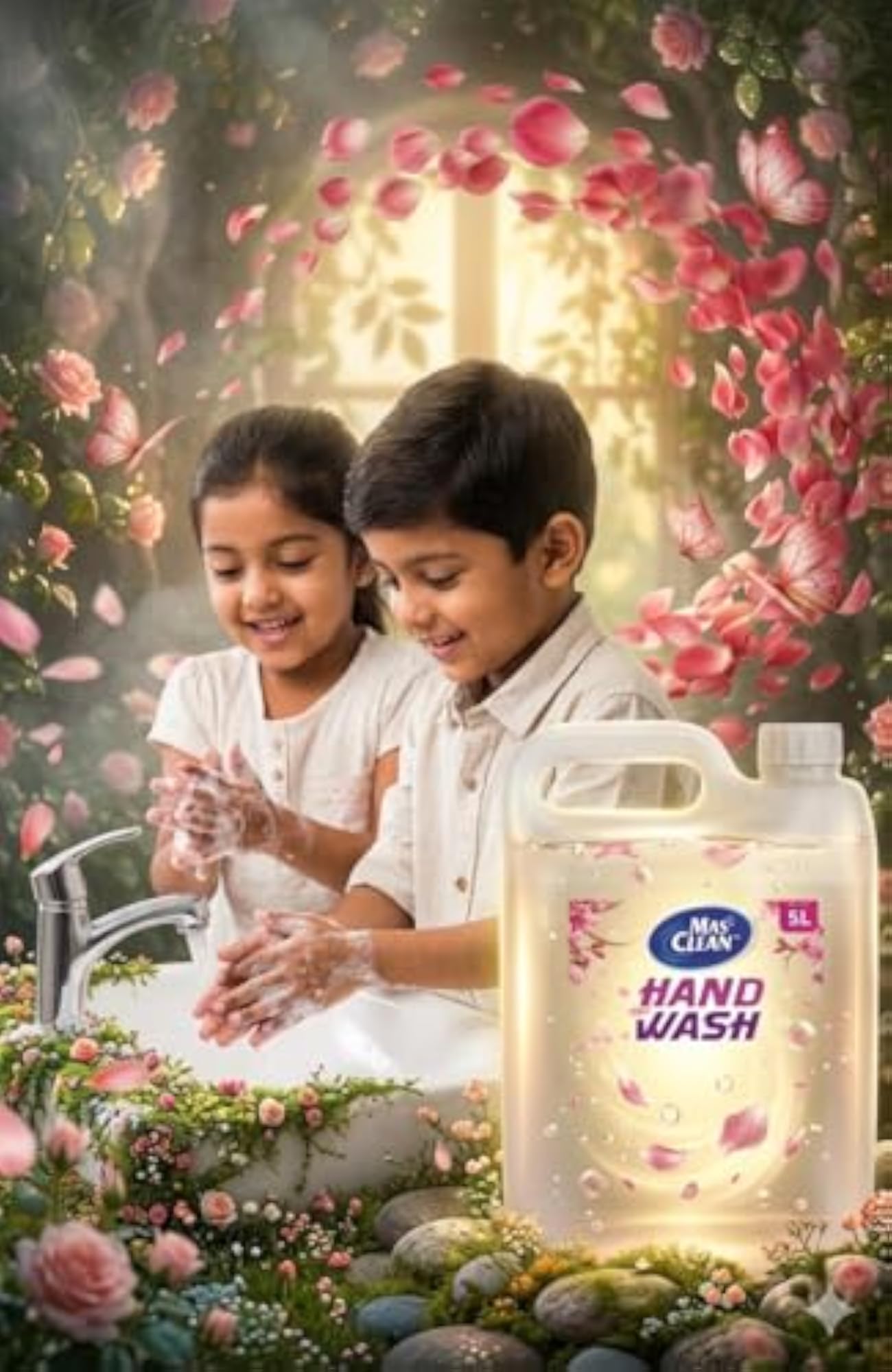 Lemon Fragrance Hand Wash Gel, 5L
