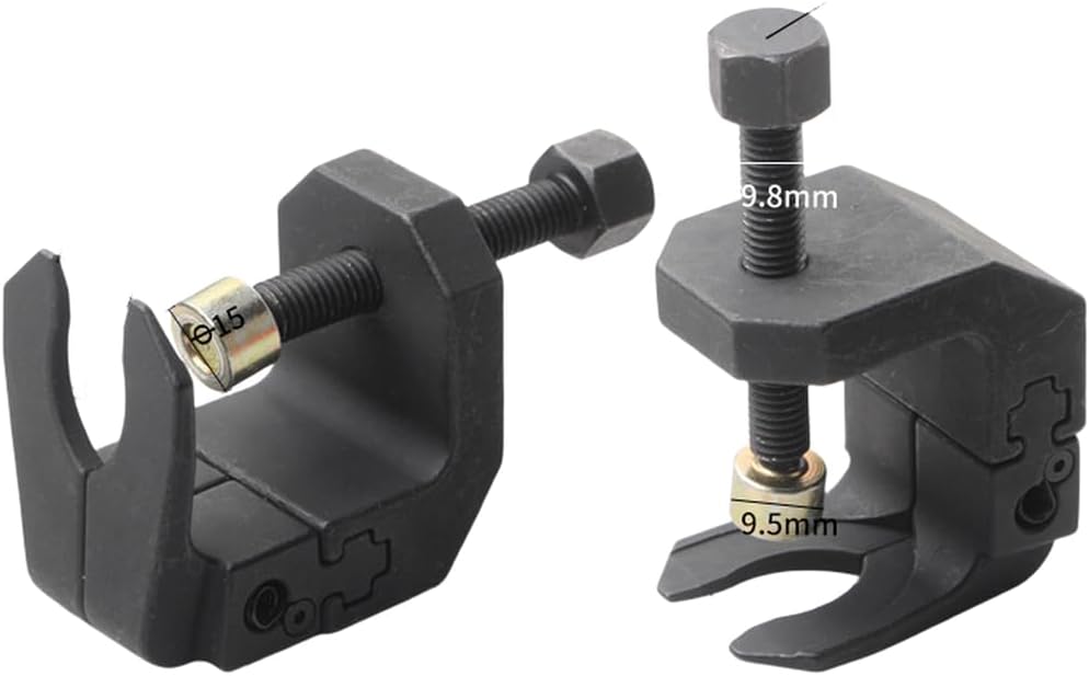 Carbon Steel Automotive Wiper Arm Puller Removal Tool with Adjustable 14 37mm Jaw and Reinforced Threaded Rod for Superior Performance