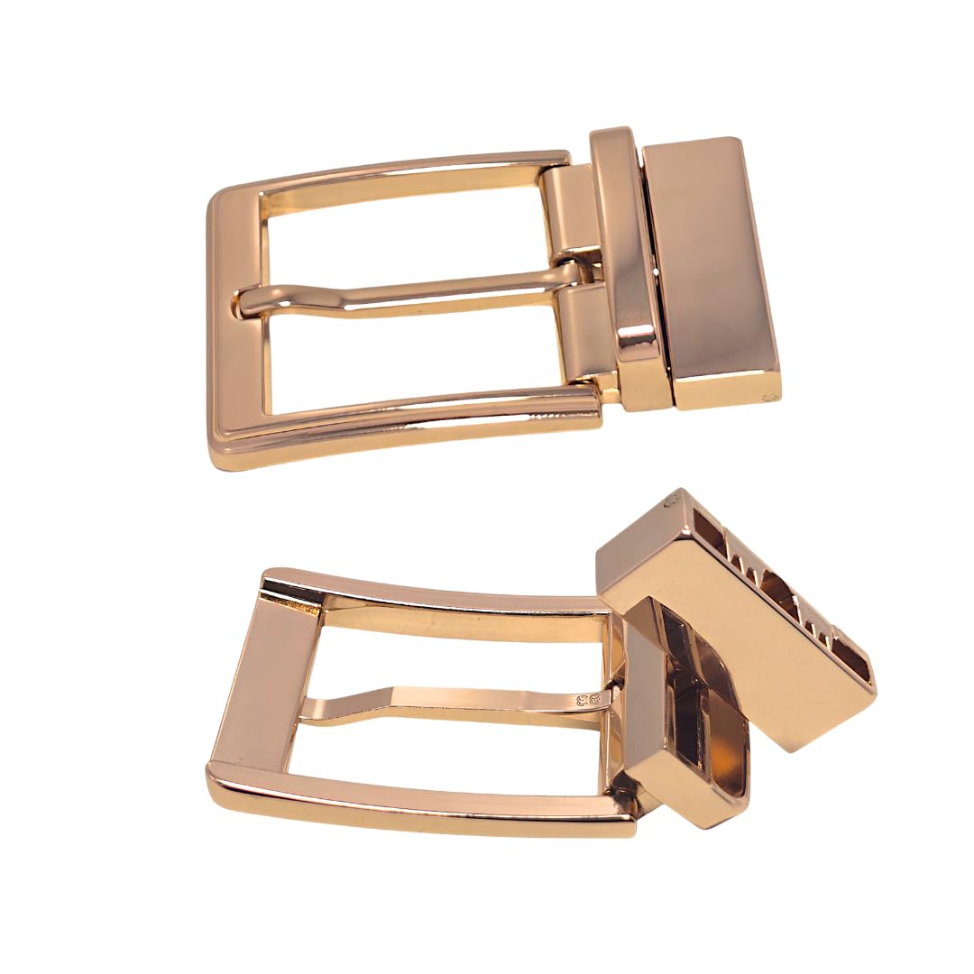 35 MM Nickel-Free Reversible Clamp Belt Buckle (Buckle Only)-image-5