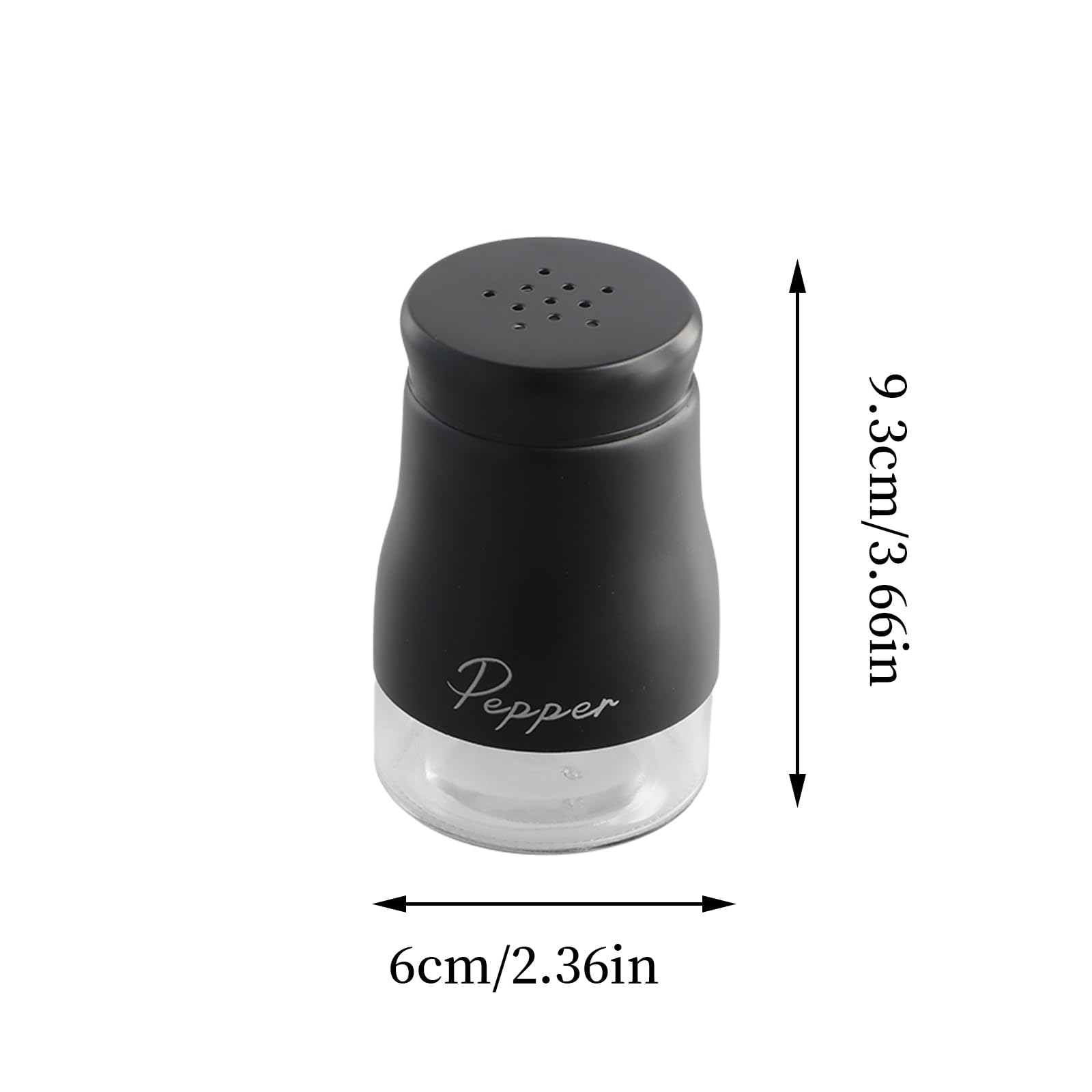 2 Pcs Stainless Steel Salt and Pepper Shaker Sets, Refillable Salt and Pepper Pots - Image 3