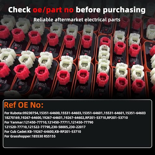 Image of Voltage Regulator Rectifier For Kubota Grasshopper Kokusan Denki Yanmar ZD18 ZD21 ZD25 718D 721D 1822D YM122 YM126 YM140 YM142 Replacement 15351-64600 15531-64603 15351-64601 15531-64601 15351-64603