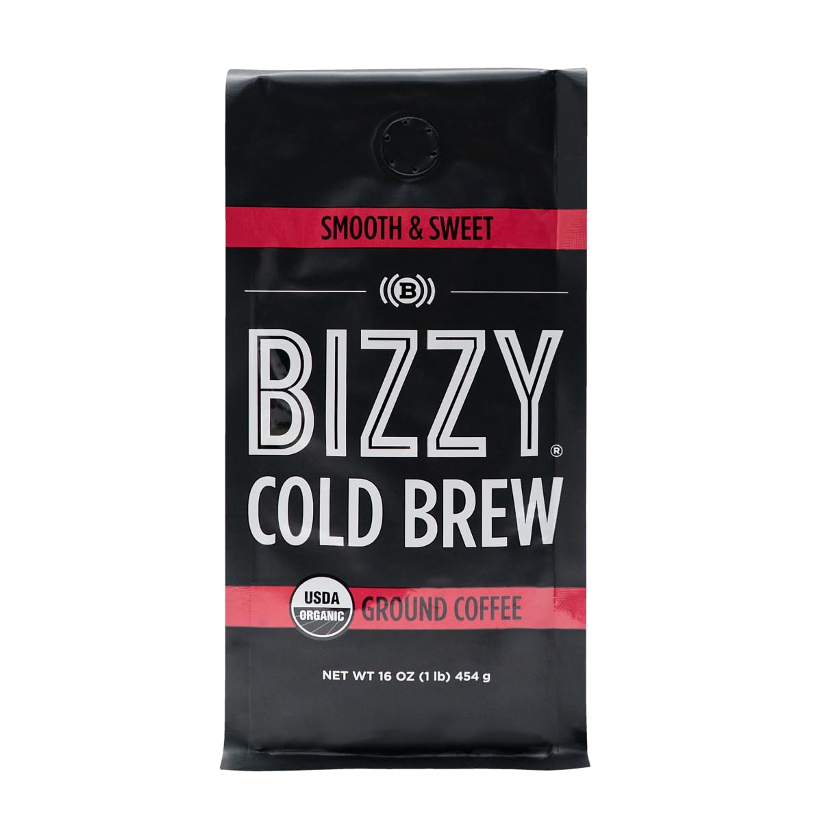 Buy Bizzy Cold Brew Coffee Smooth & Sweet Blend Coarse Ground