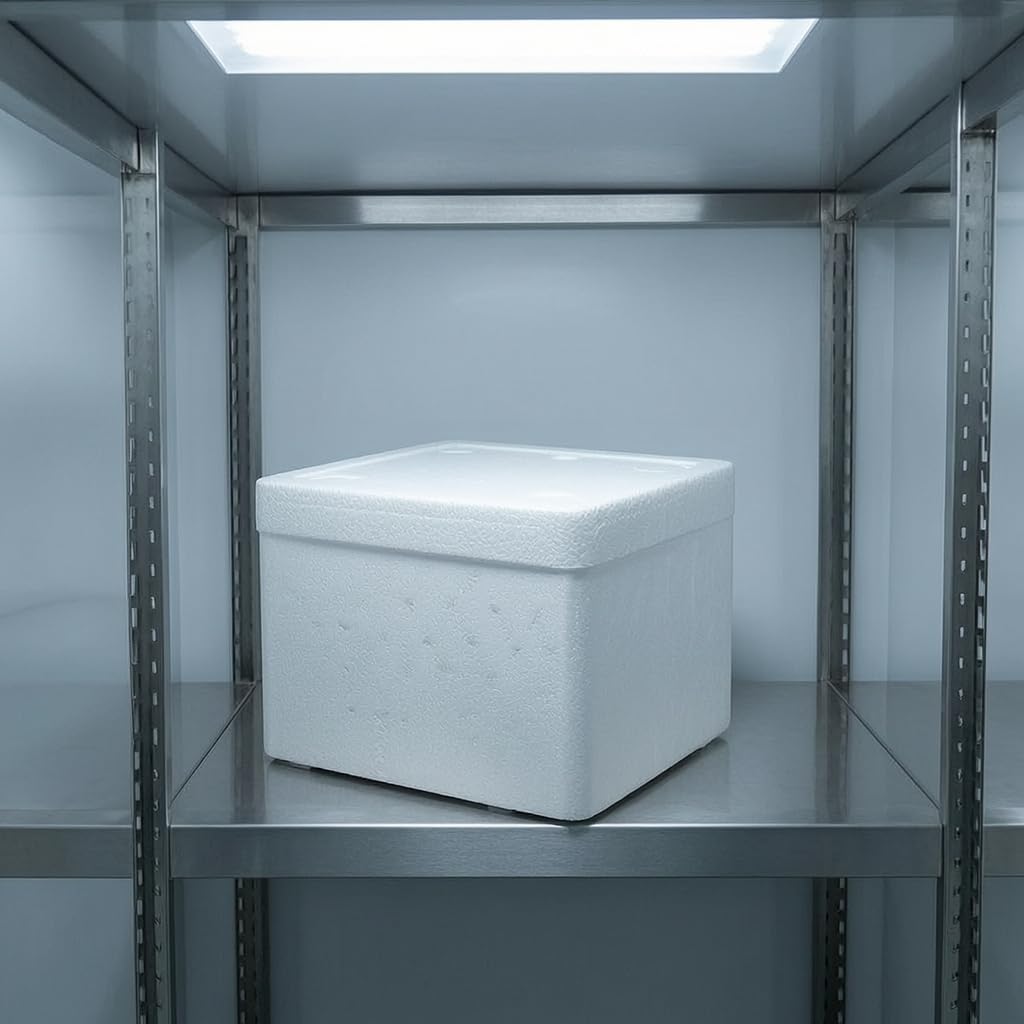 Homyl Custodia Medica Isolata Borsa Termica Contenitore Scatola Farmaci con Isolamento in Schiuma Pressurizzata Adatta a Trasporto Vaccini Forniture Mediche