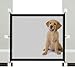 NWK Magic Dog Gate for Stairs Pet Gate for The House Providing a Safe Enclosure for Pets to Play and Rest, 6 Hooks Design (30'' X 43'')