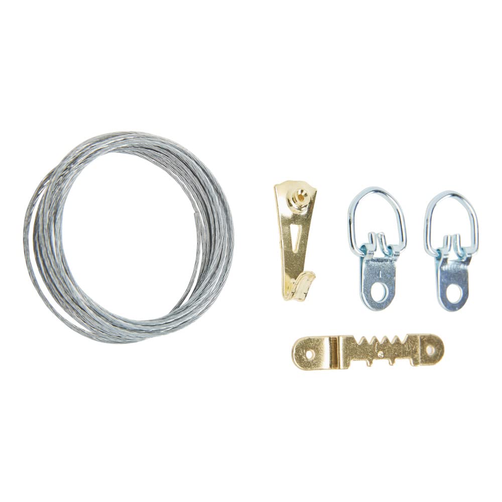 Kit colgador de cuadros de 30 libras N260-399 con ganchos resistentes