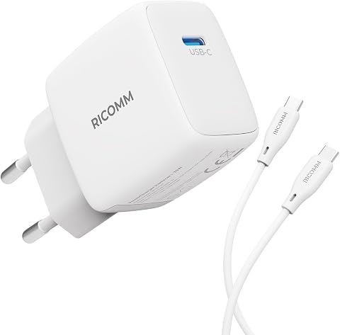 33W GaN USB-C Şarj Aleti PPS PD Hızlı Şarj Cihazı + 2 Metre Type-C 60W Şarj Kablosu