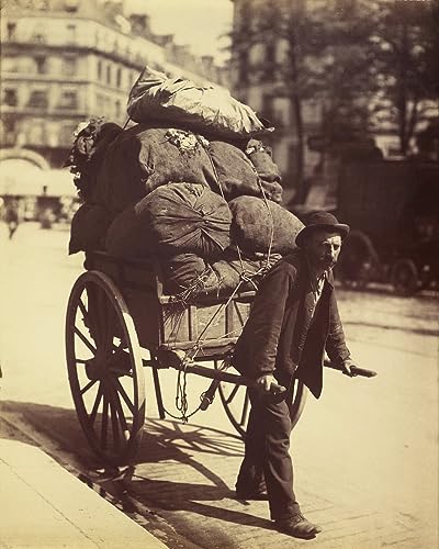 Art Mural Guignol Jardin Du Luxembourg Eugène Atget Toile Fine Art 58x90