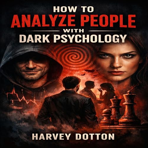 How to Analyze People with Dark Psychology Audiolibro Por Harvey Dotton arte de portada