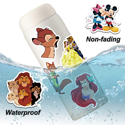 100Pcs Kawaii Cartoon Stickers For Water Bottles,Vinyl Waterproof Cute 90S Anime Stickers For Kids Teens,Mixed 80S Cartoon Character Stickers Decals For Laptop,Journaling,Hydroflask,Scrapbooking #TOP4