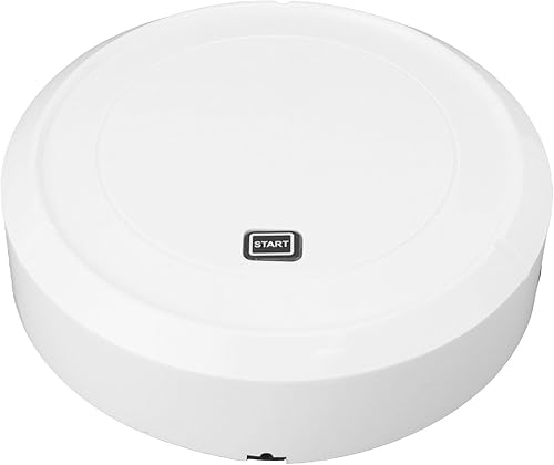 TOPINCN Robot aspiradora inalámbrica, aspiradora robótica, succión fuerte, carga automática, robot de barrido inteligente, ideal para suelos duros,