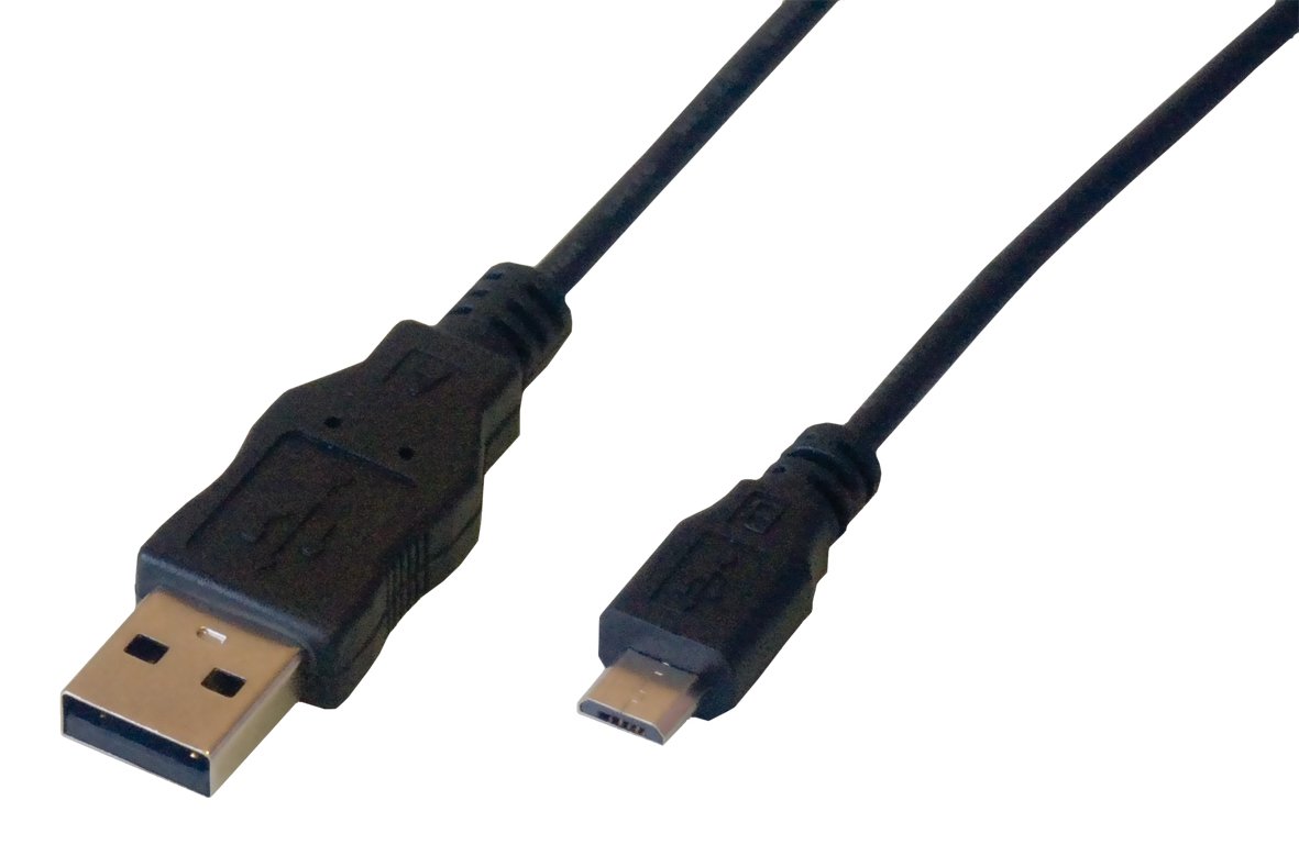 MCL 2m A Male to Micro B Male USB 2.0 Cable
