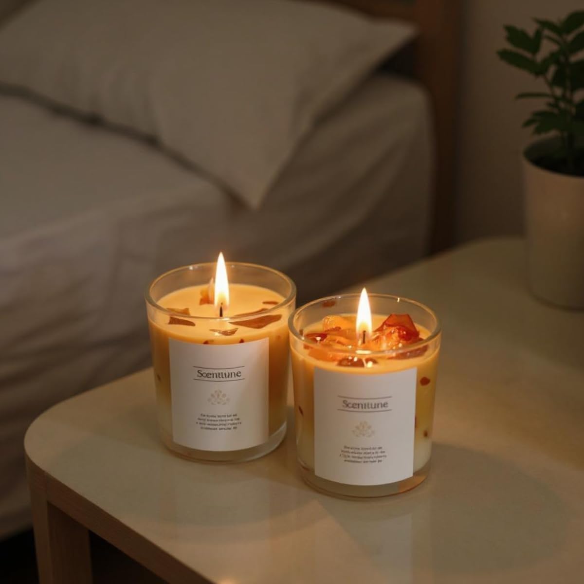 Amazon.co.jp: 【Scenttune】カフェラテ風 アロマキャンドル
