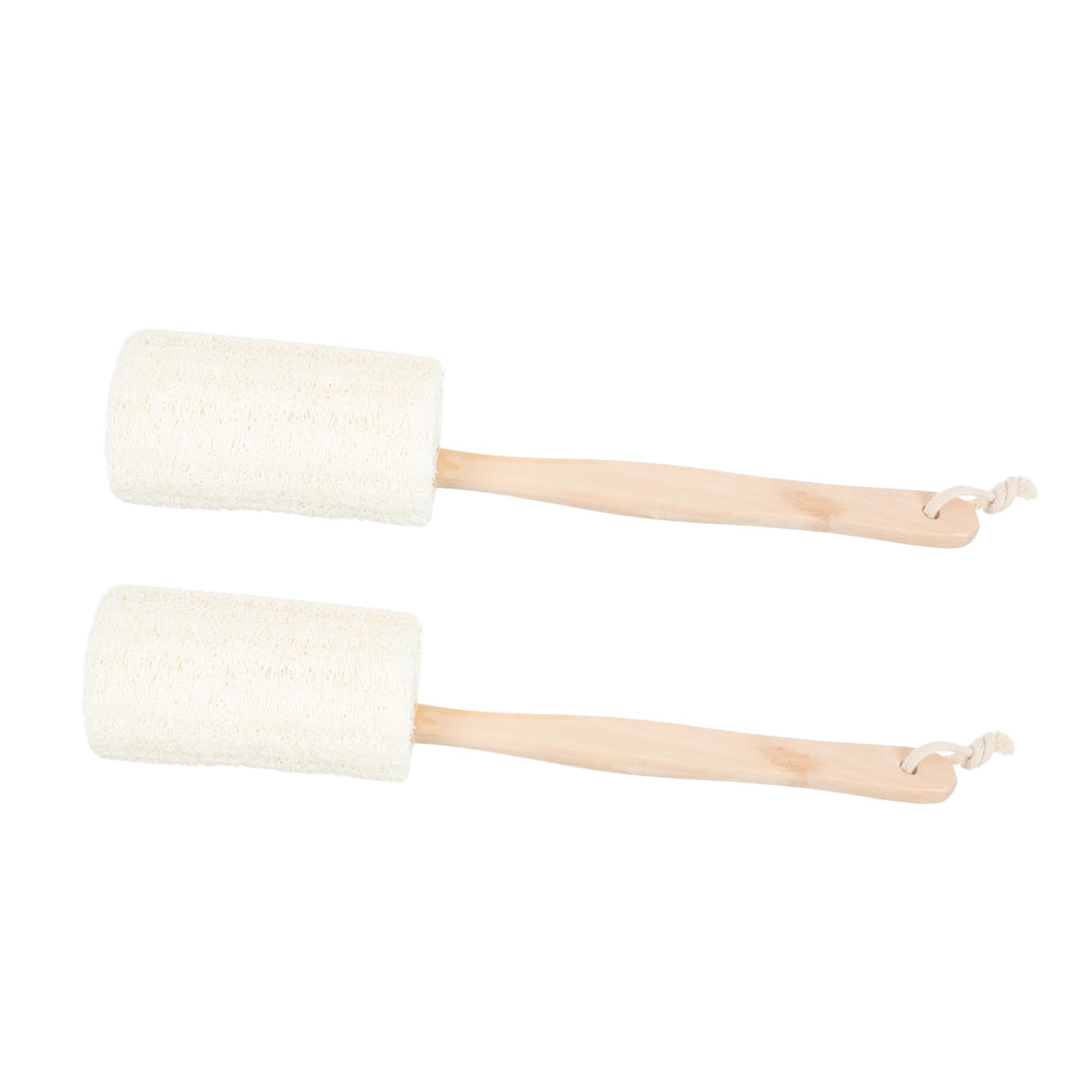 DOITOOL 6piezas Cepillo De Madera Para Exfoliación Esponja De Natural Para Limpieza De Para Cuerpo y Masaje
