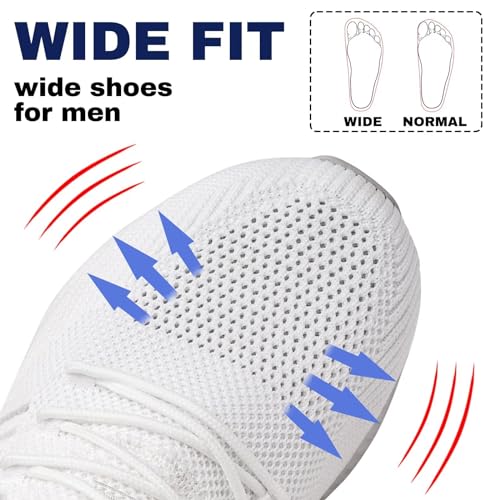 SDolphin Men's Running Shoes Sneakers - Tennis Workout Walking Gym Athletic Rubber Sole Breathable Comfortable Non Slip Fashion Shoes2