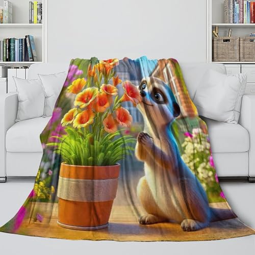 Couverture lit microfibre 3D chaude pour adolescent