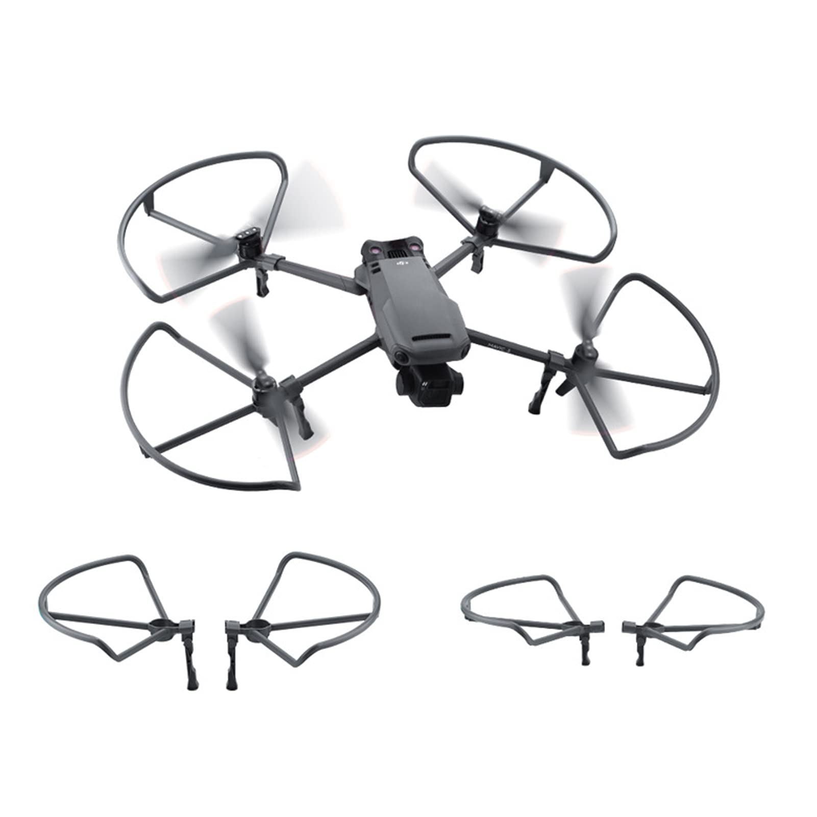 Mavic 3 Propeller Guard, 2-in-1 Landing Gear, Extended Leg Extension Protector Landing Stand Propellers Blades Protective Case for DJI Mavic 3 Drone Accessories Mavic 3 Propeller Guard, 2-in-1 Landing Gear, Extended Leg Extension Protector Landing Stand Propellers Blades Protective Case for DJI Mavic 3 Drone Accessories