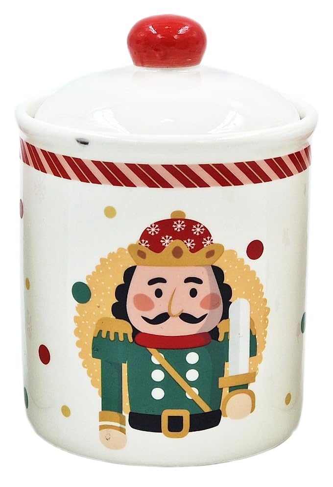 matrasa Keksdose mit weihnachtlichem Motiv aus Keramik -...